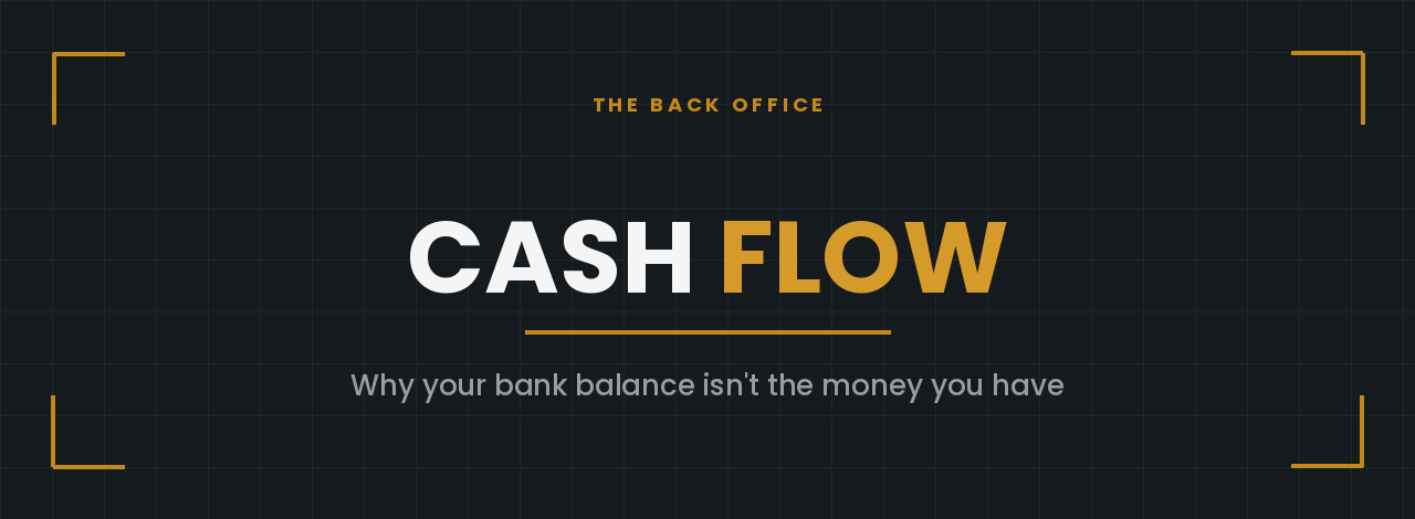 Construction cash flow blog header — Back Office Blueprint