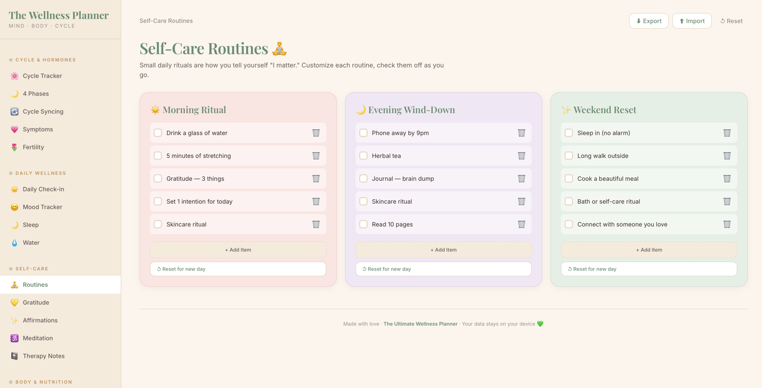 THE SOFT LIFE BUNDLE 💛 Ultimate Budget Planner + Ultimate Wellness Planner