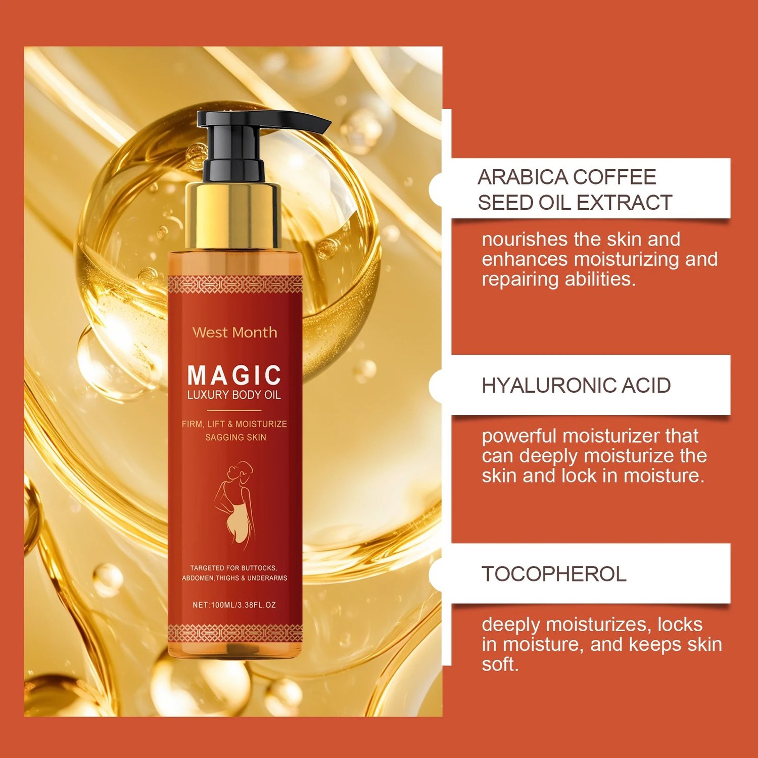 Magic Belly Oil for Pregnancy ✨ Nourishing Self-Care for Moms-to-Be