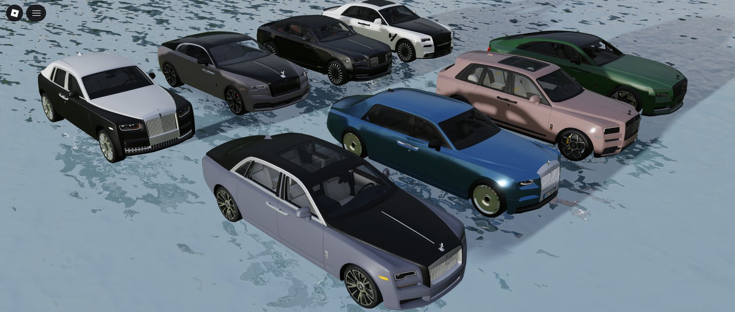 Roblox luxury cars