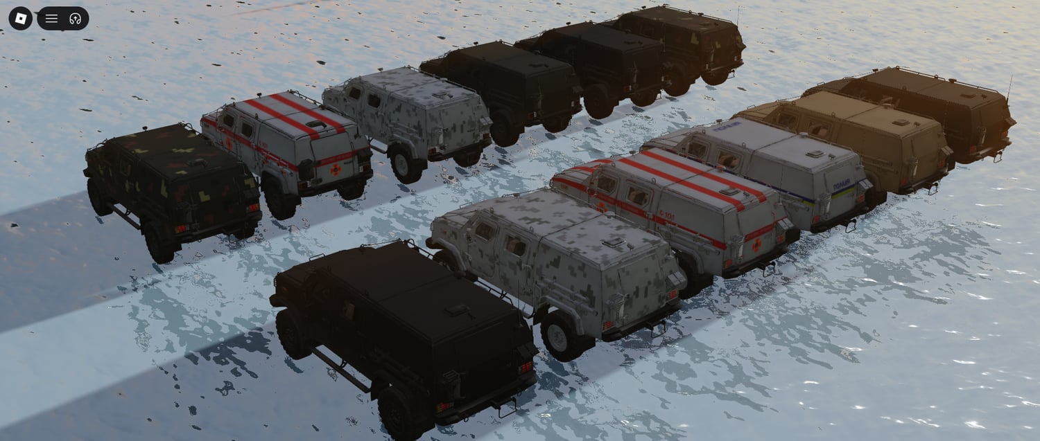 Roblox armored vehicles