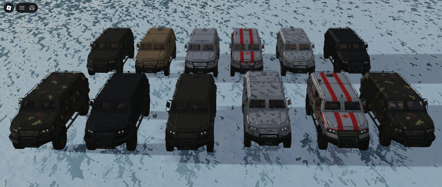 Roblox military vehicles