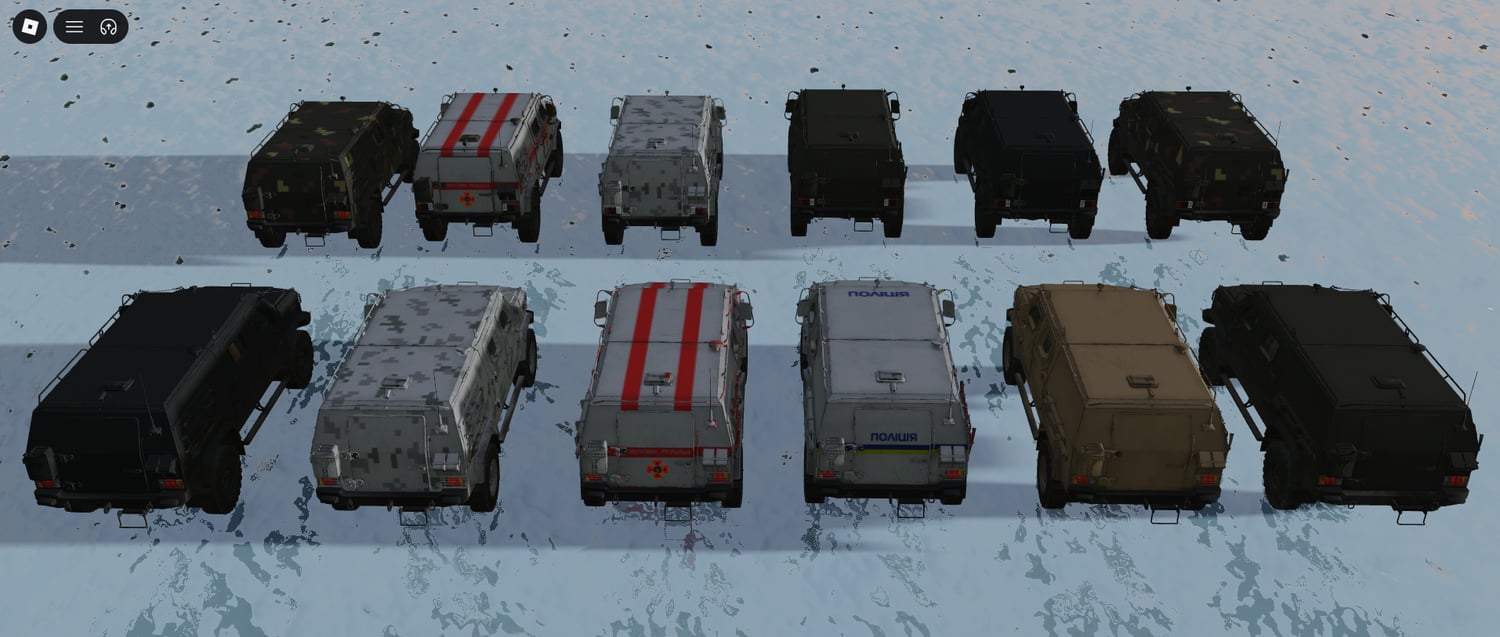 Roblox military truck