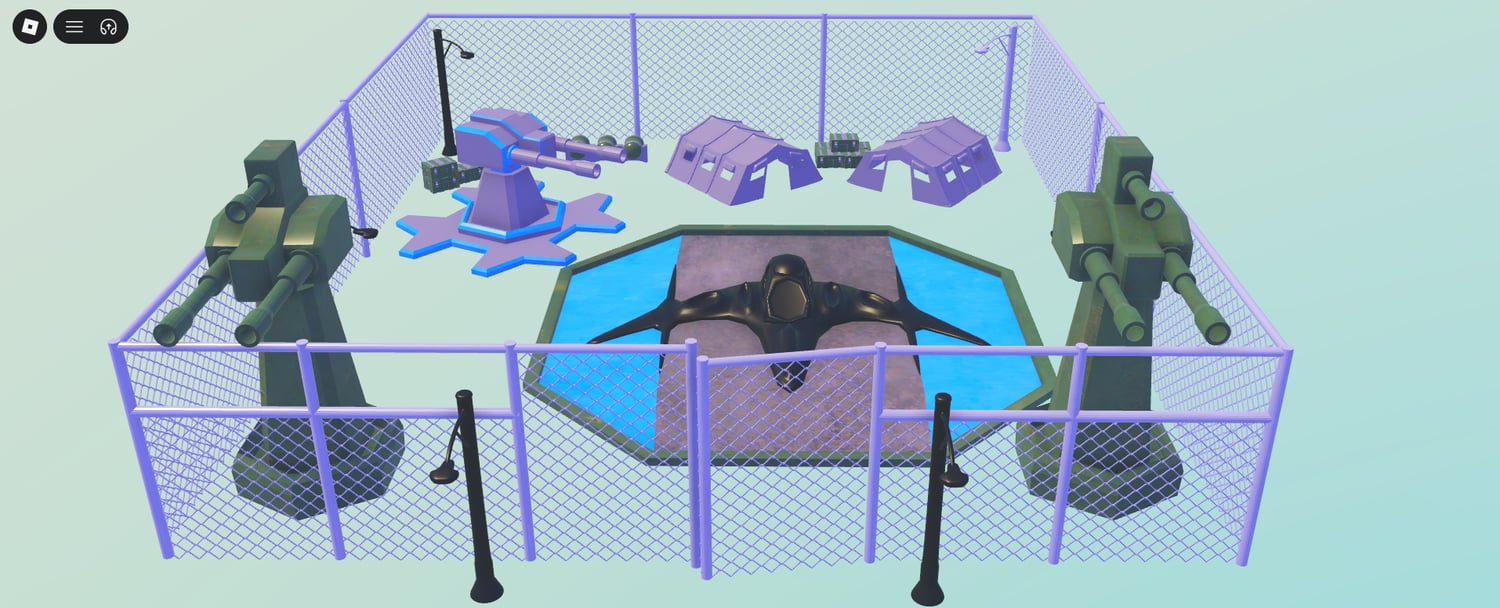 Roblox military base assets