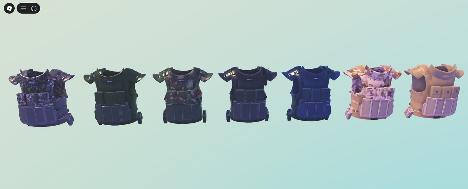 Roblox military vest