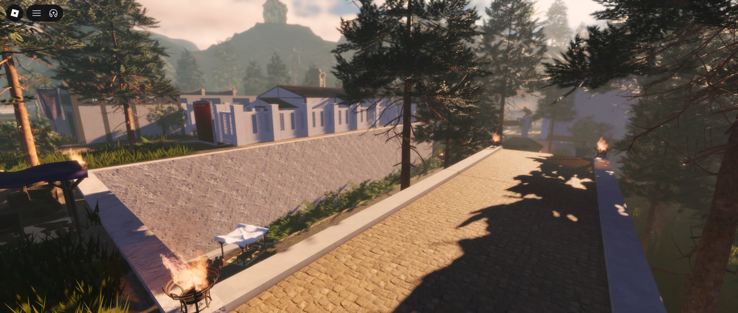 Roblox medieval village