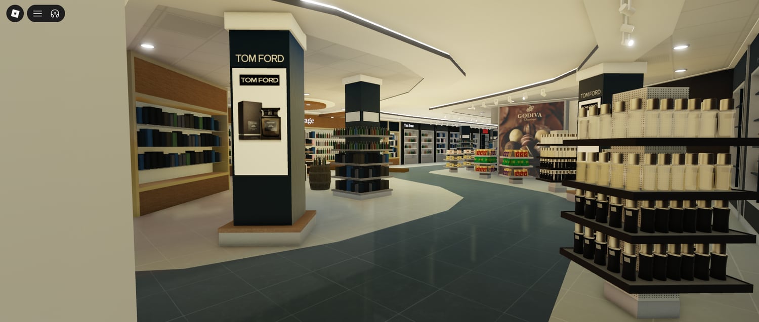 Roblox airport terminal building