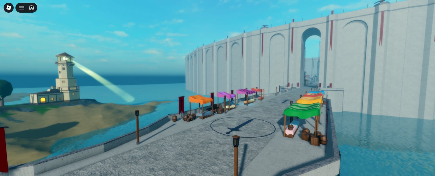 Roblox castle bridge map