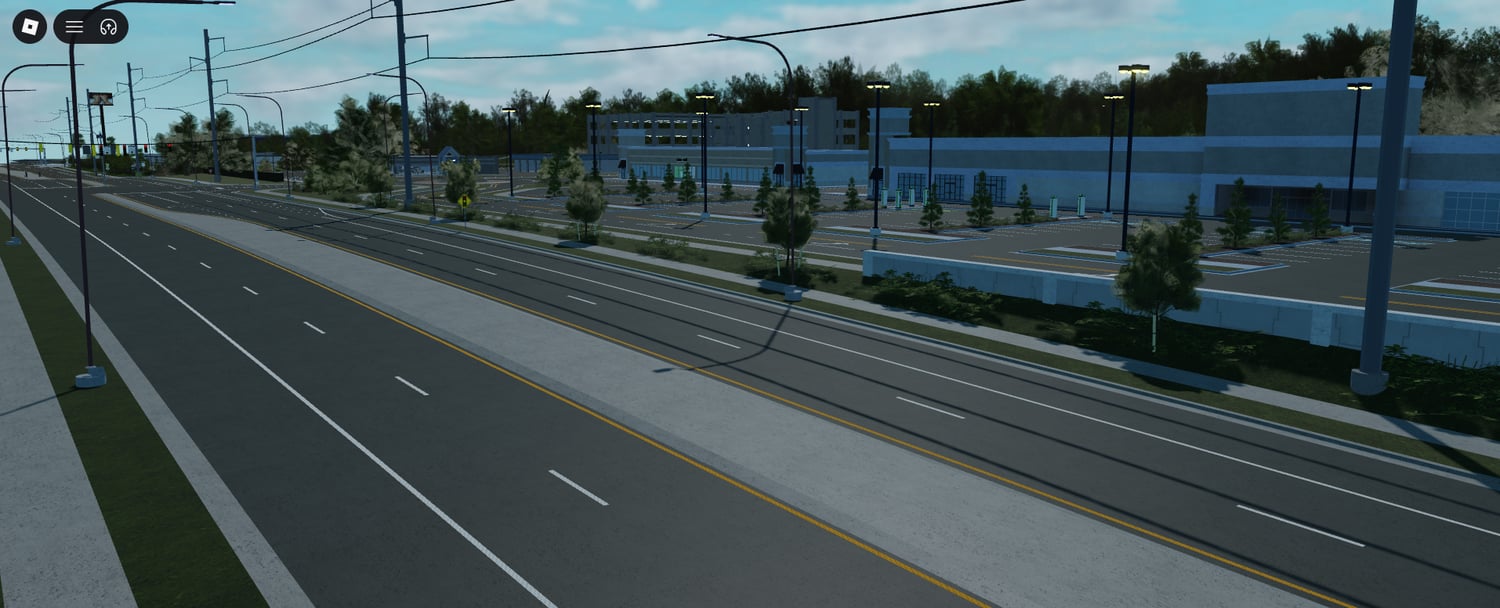 Roblox highway city map
