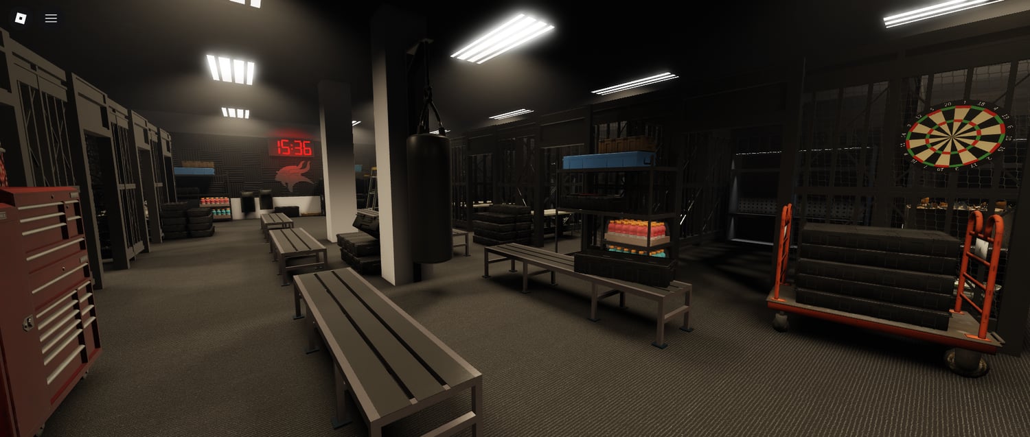 Roblox military locker room