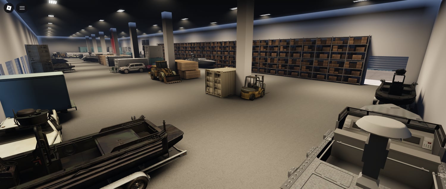 Roblox army base interior