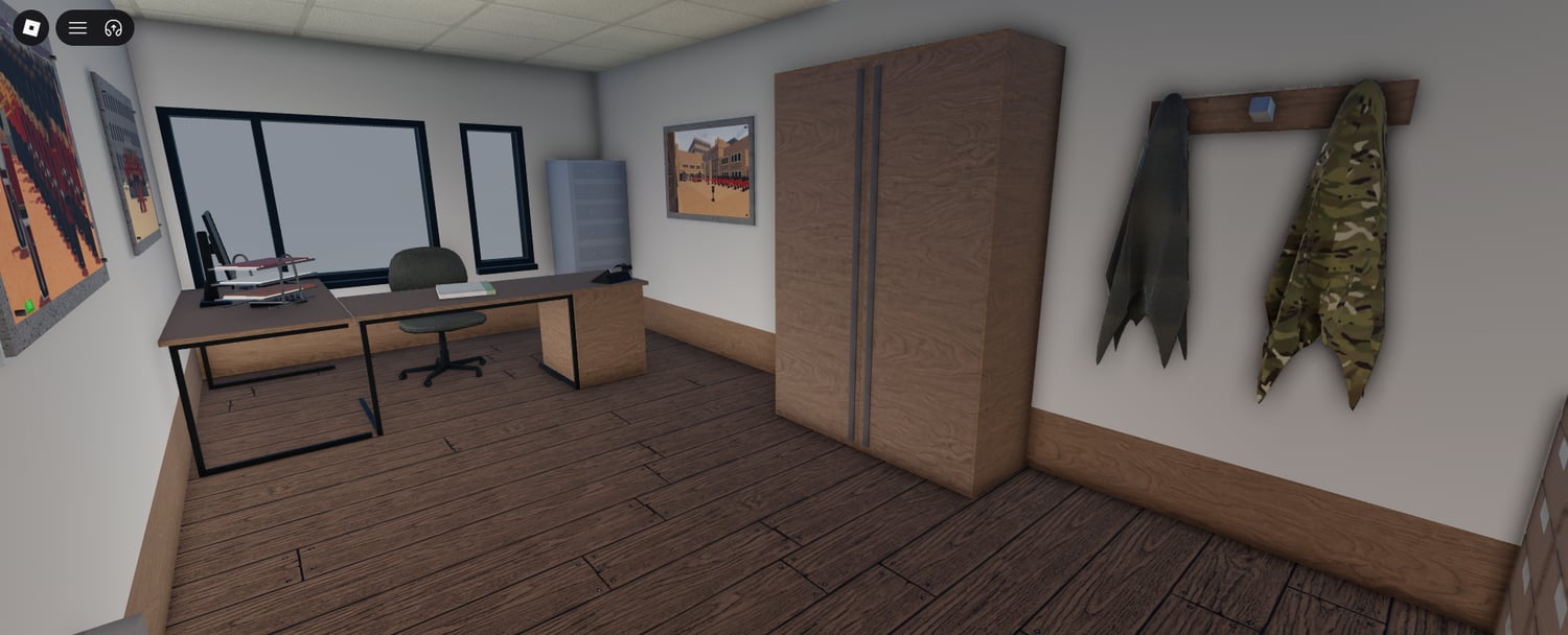 Roblox British government building