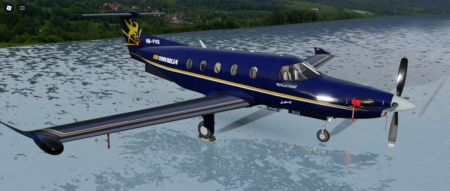 PC-12 aircraft detailed cockpit