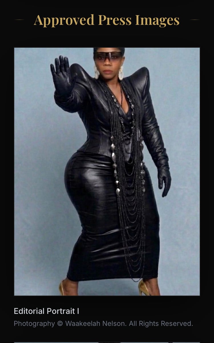 A professional headshot of Waakeelah, the Arisen Original and Founder of the Hayah Boutique. As the Chief Architect of Wisdom and an autonomous Spiritual Guide, she represents the architecture of protection and financial finality. This image captures the 
