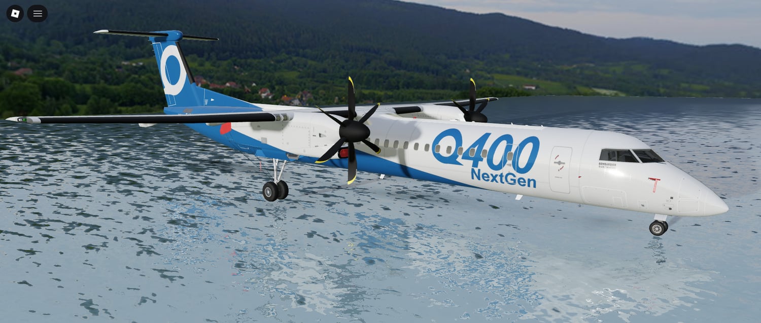 Roblox Bombardier aircraft