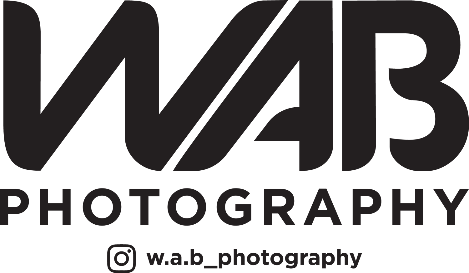 Logo for WAB Photography LLC North Georgia Photographer
