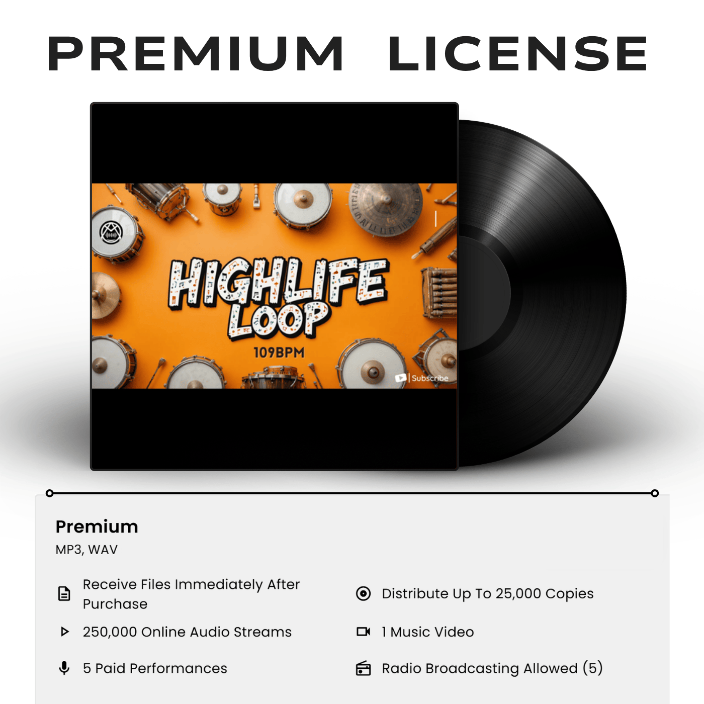 Highlife drum loop