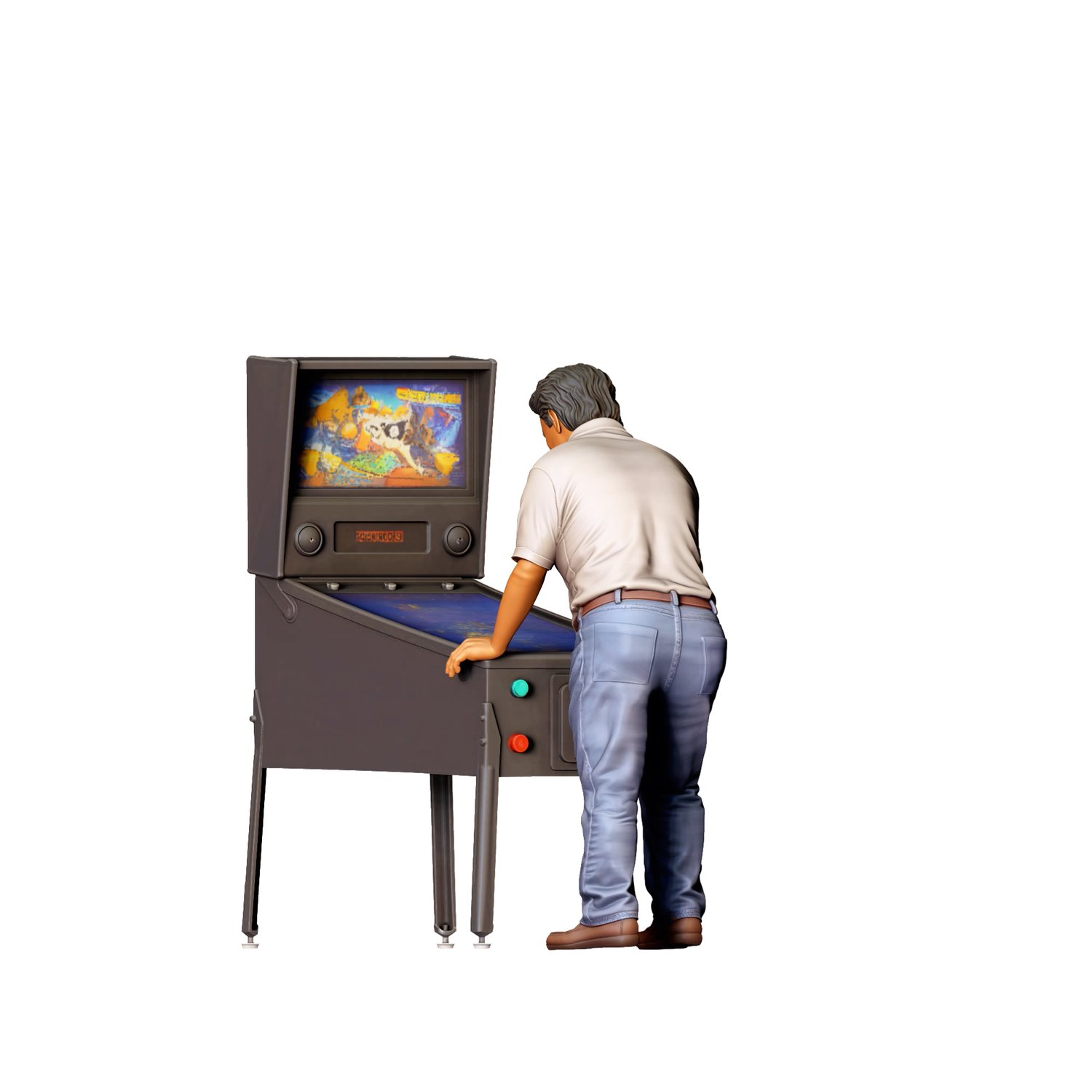 3DP Miniatures, N1 Pinball players
