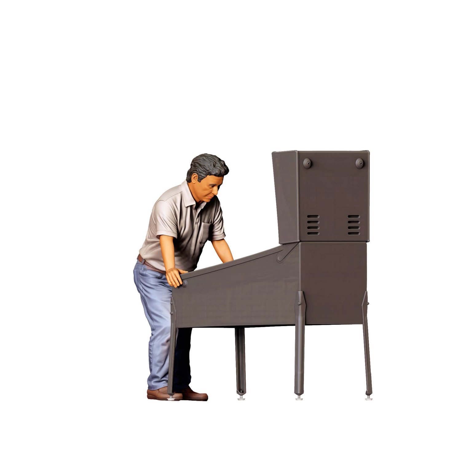 3DP Miniatures, N1 Pinball players