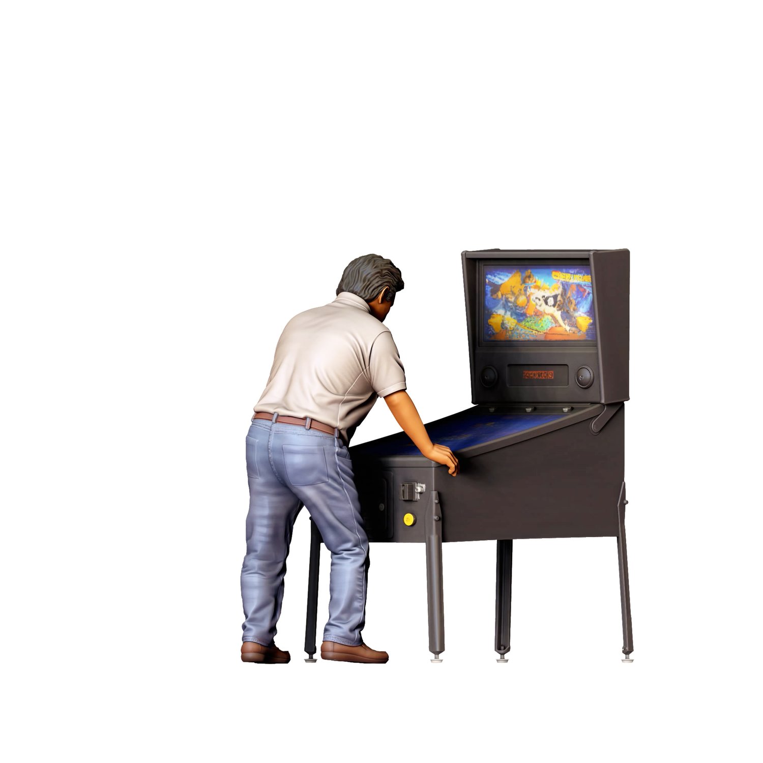 3DP Miniatures, N1 Pinball players