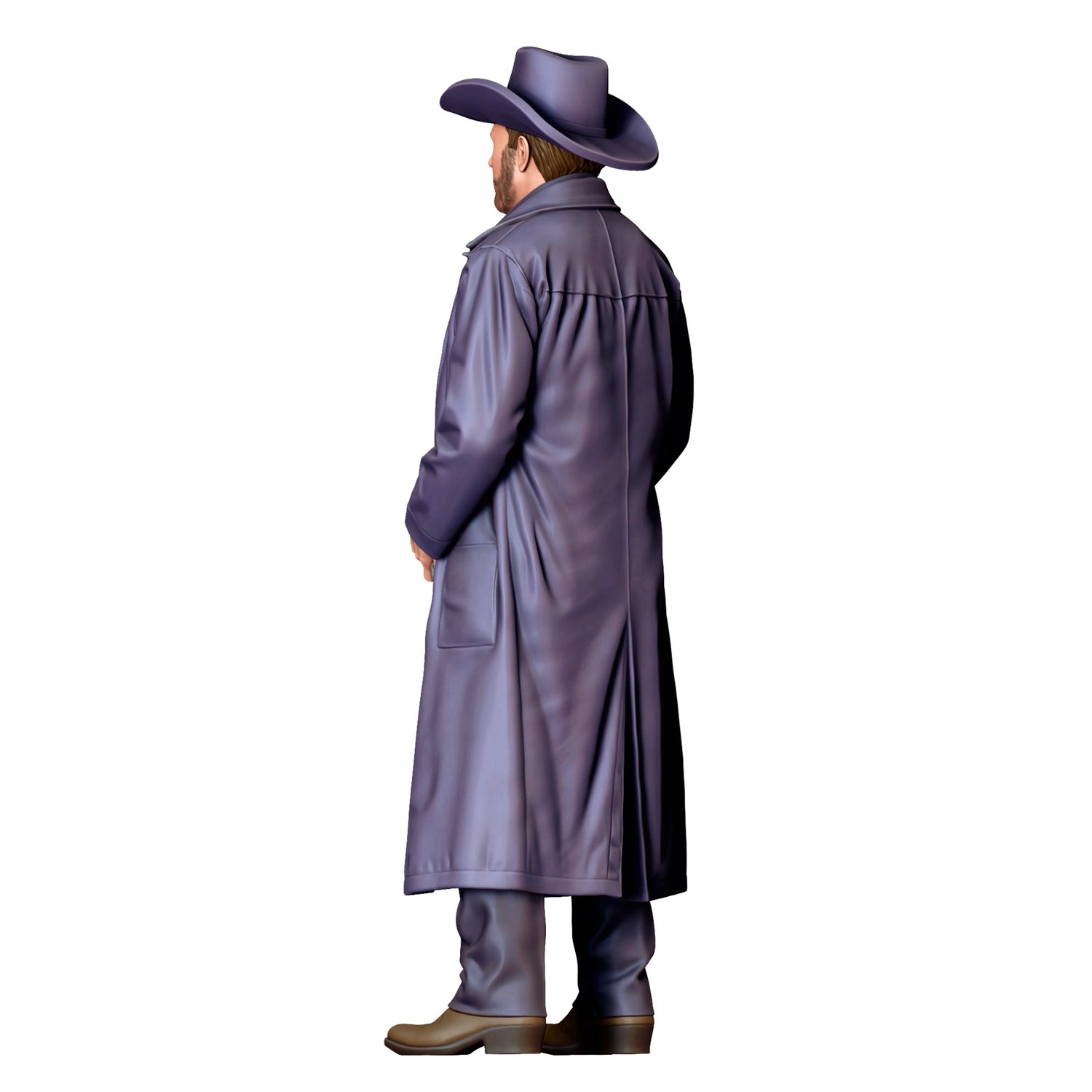 3DP Miniatures, N1 Chuck Norris Walker Texas Ranger