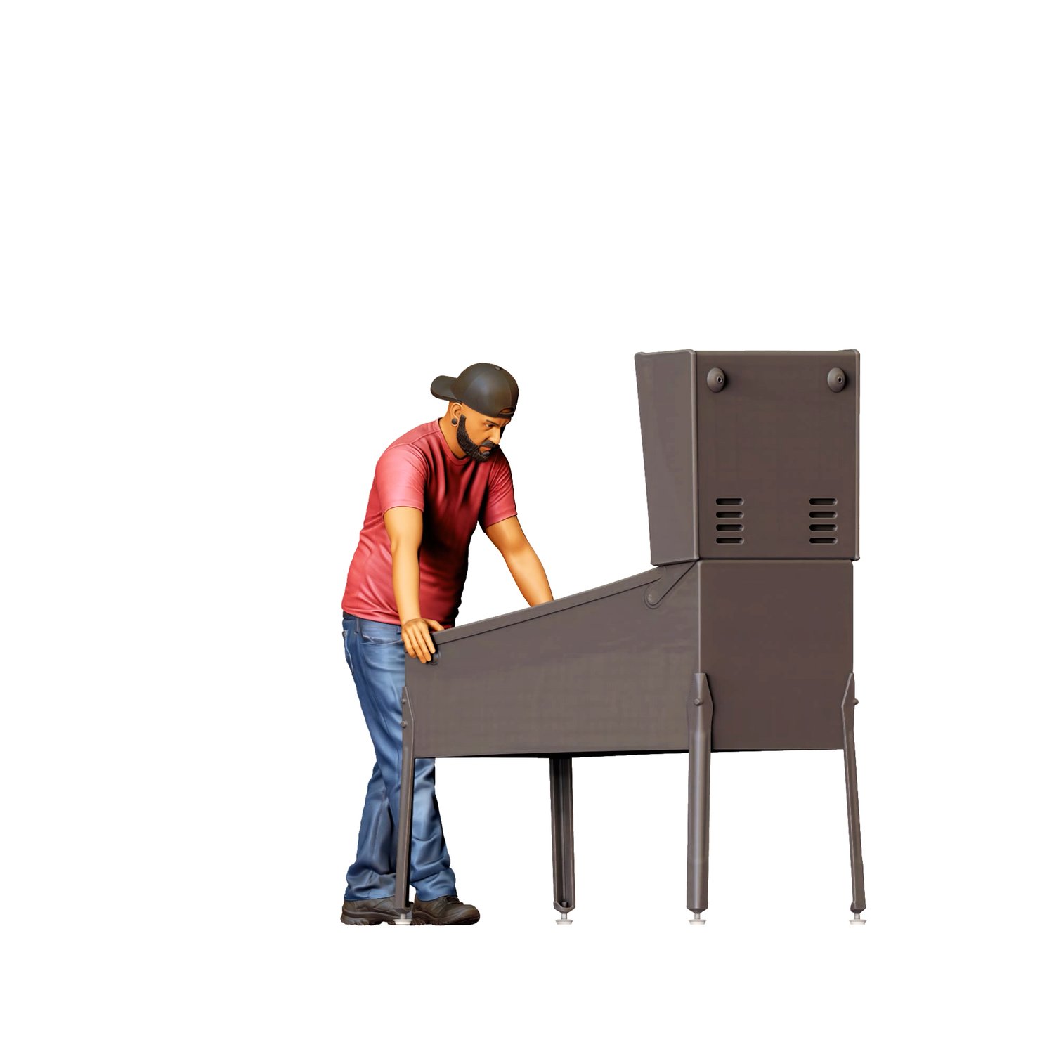 3DP Miniatures, N2 Pinball players