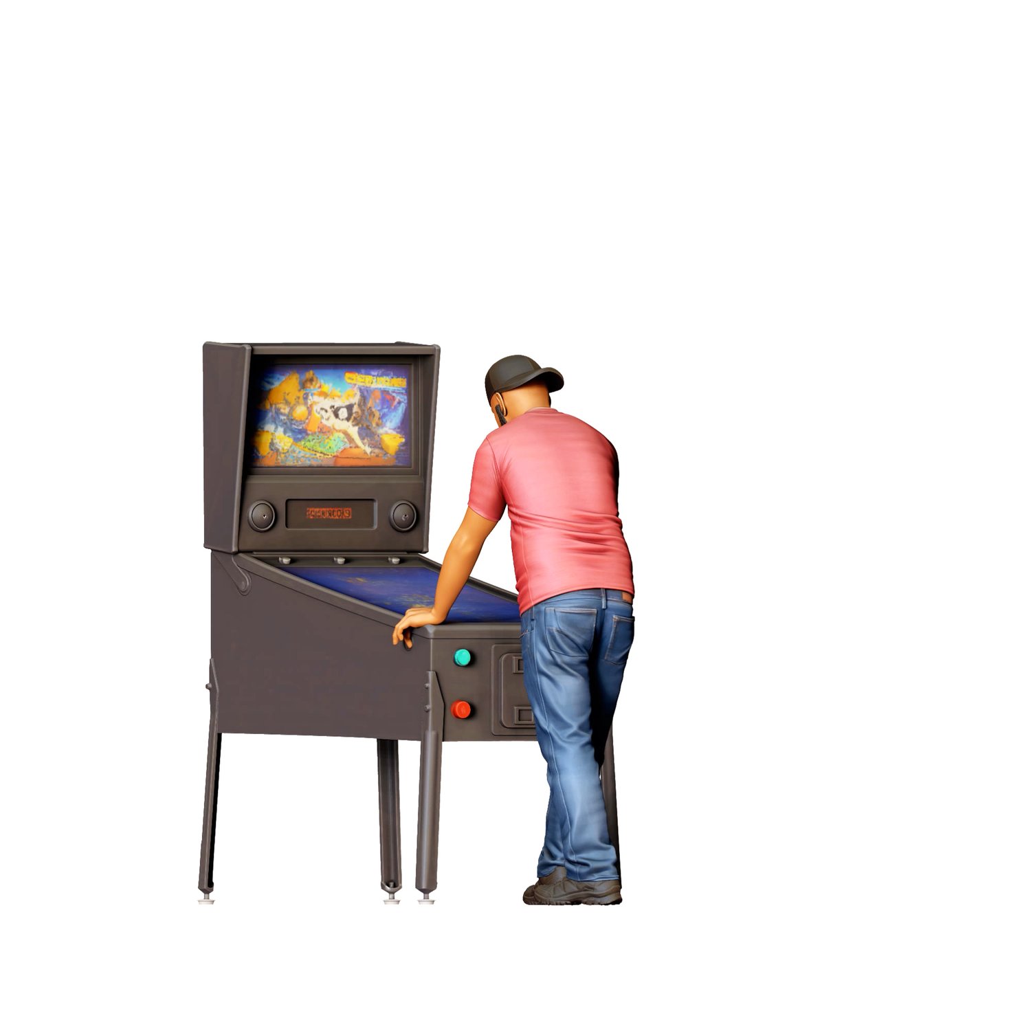 3DP Miniatures, N2 Pinball players