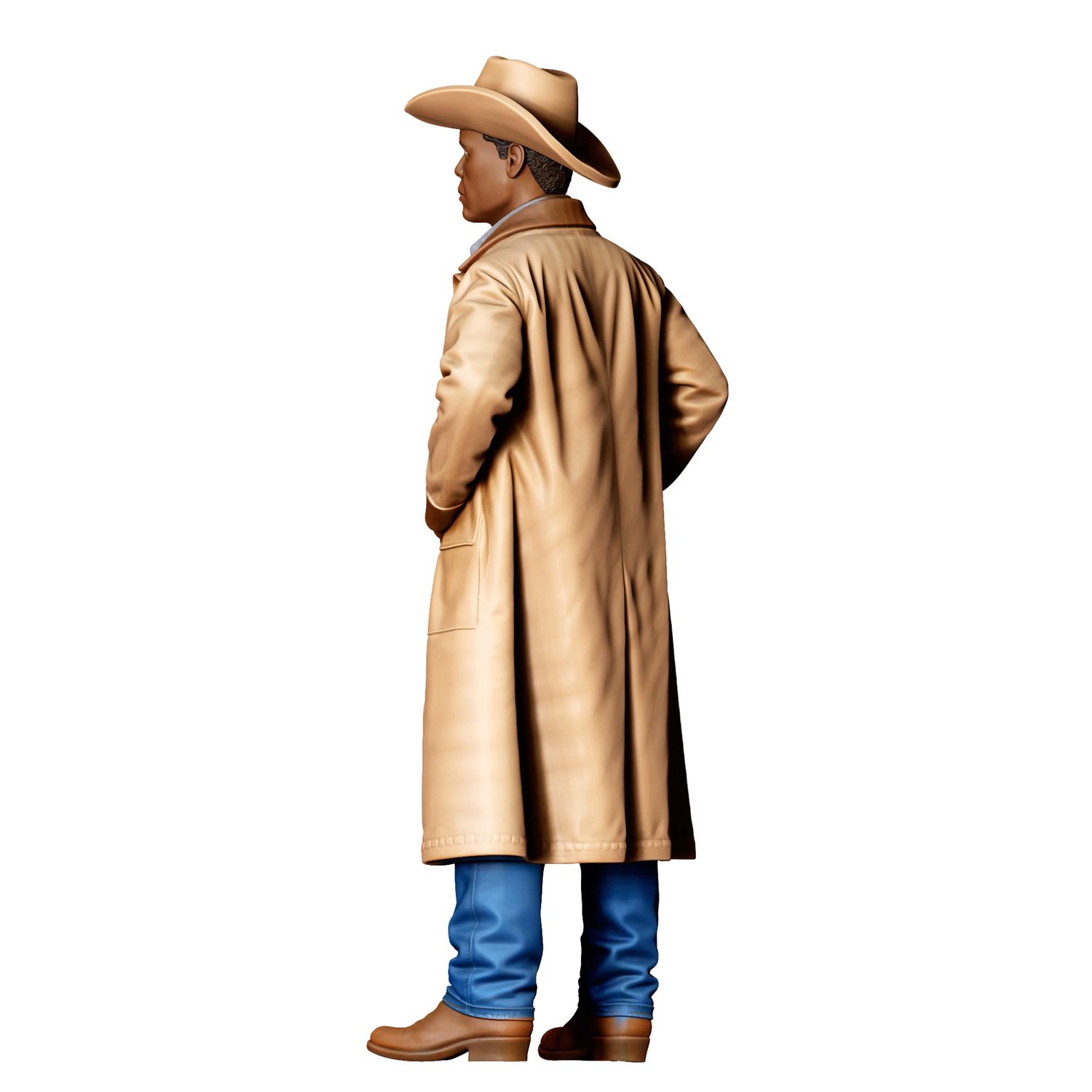 N3 3DP Miniatures, Clarence Gilyard Walker Texas Ranger
