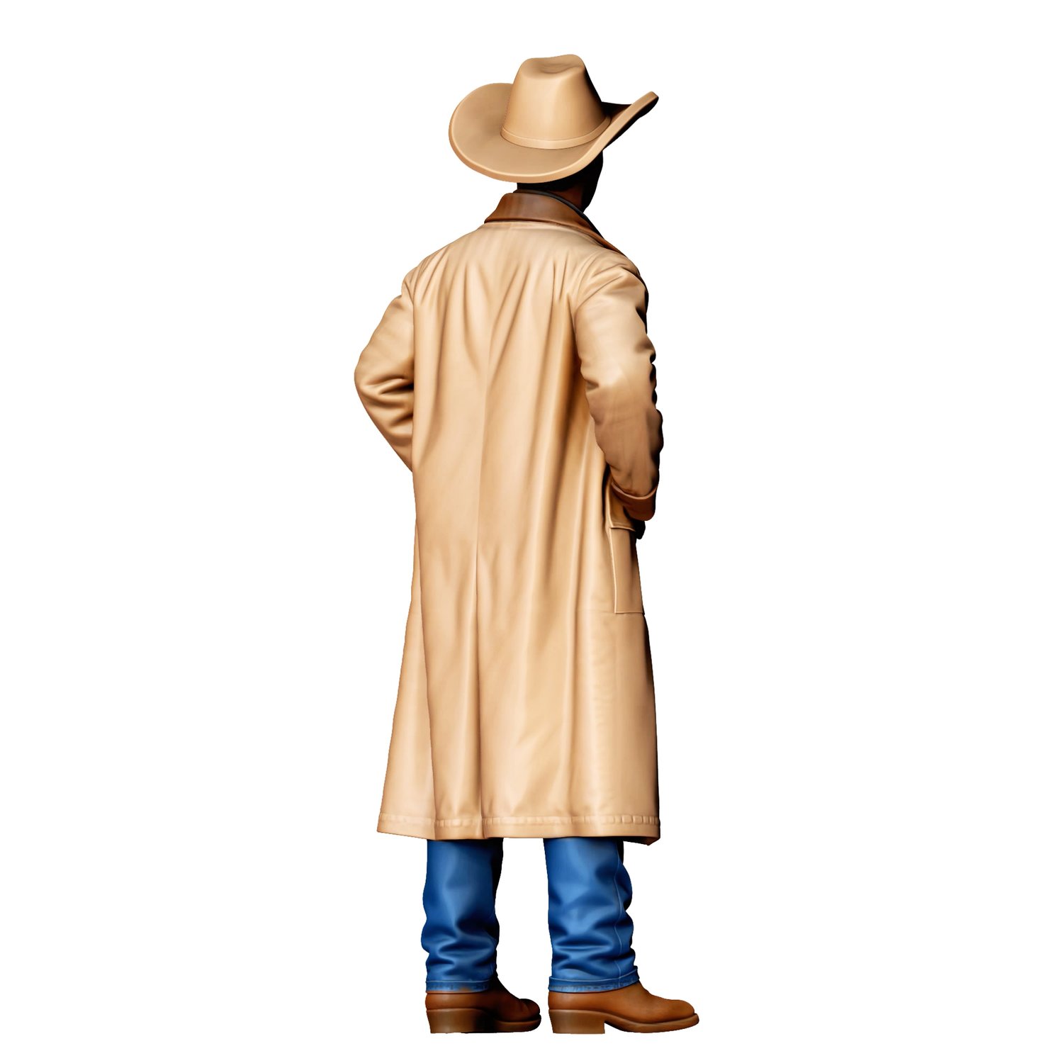 N3 3DP Miniatures, Clarence Gilyard Walker Texas Ranger