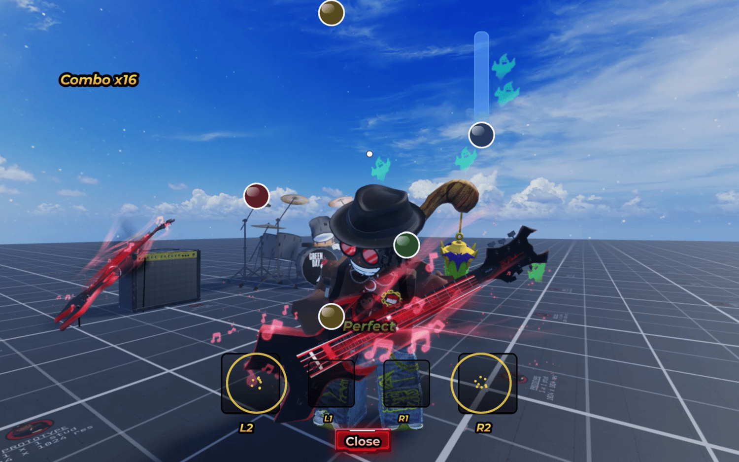 Roblox rhythm system