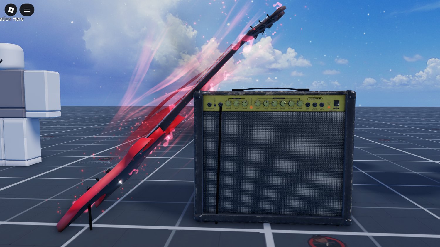 Roblox Guitar Hero system