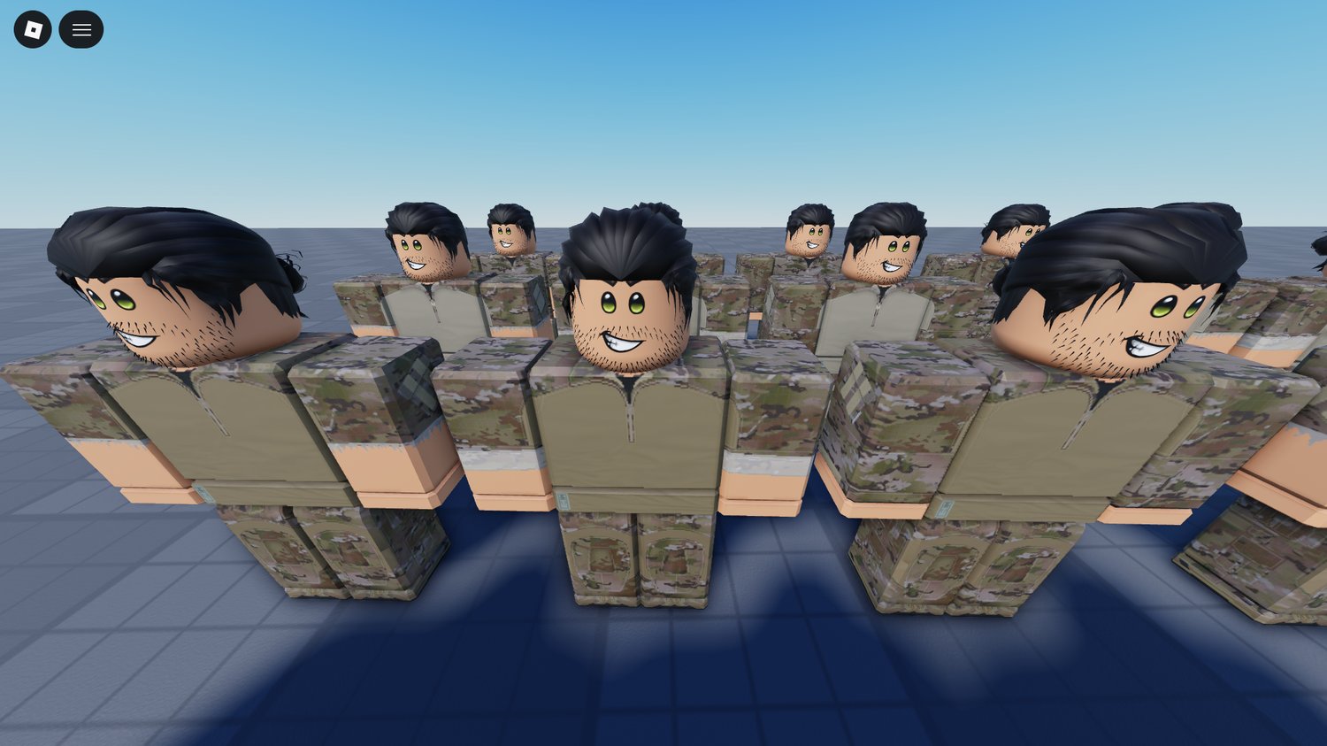 Roblox camouflage uniforms