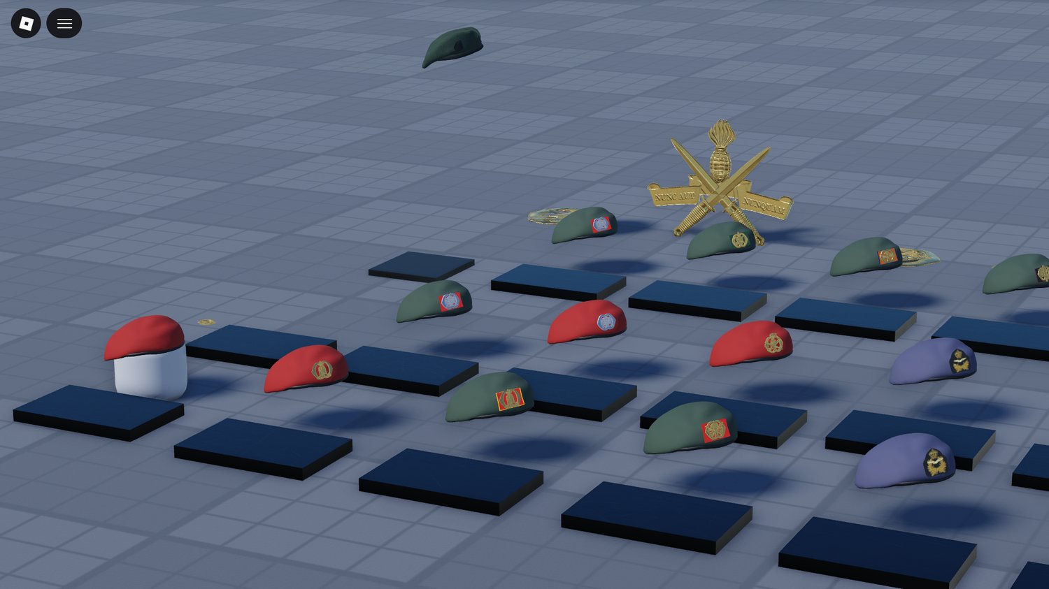 Roblox military berets