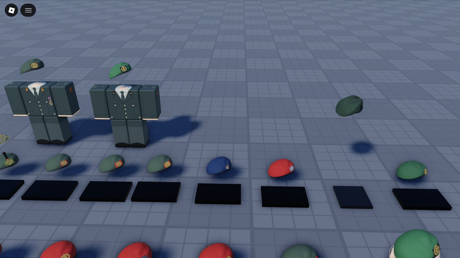 Roblox ceremonial uniforms