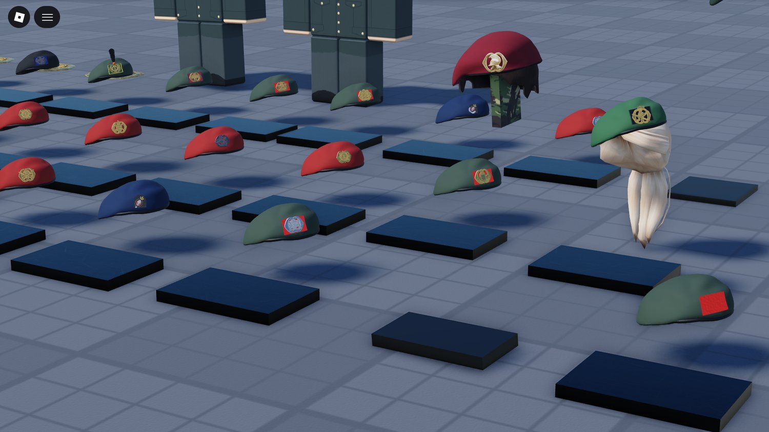 Roblox military accessories