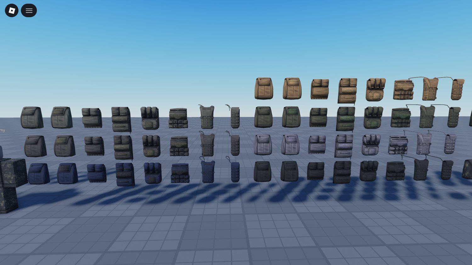 Roblox MOLLE gear