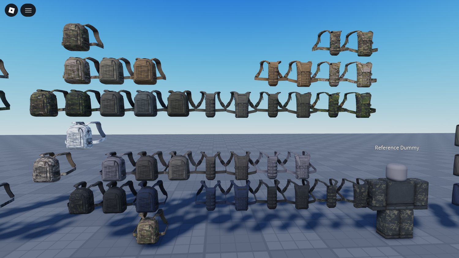 Roblox tactical backpacks