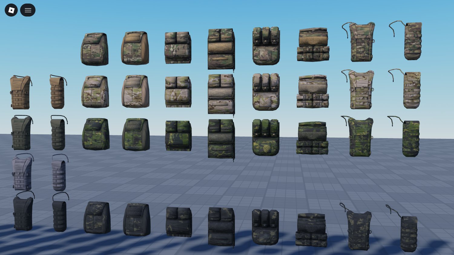 Roblox plate carrier accessories