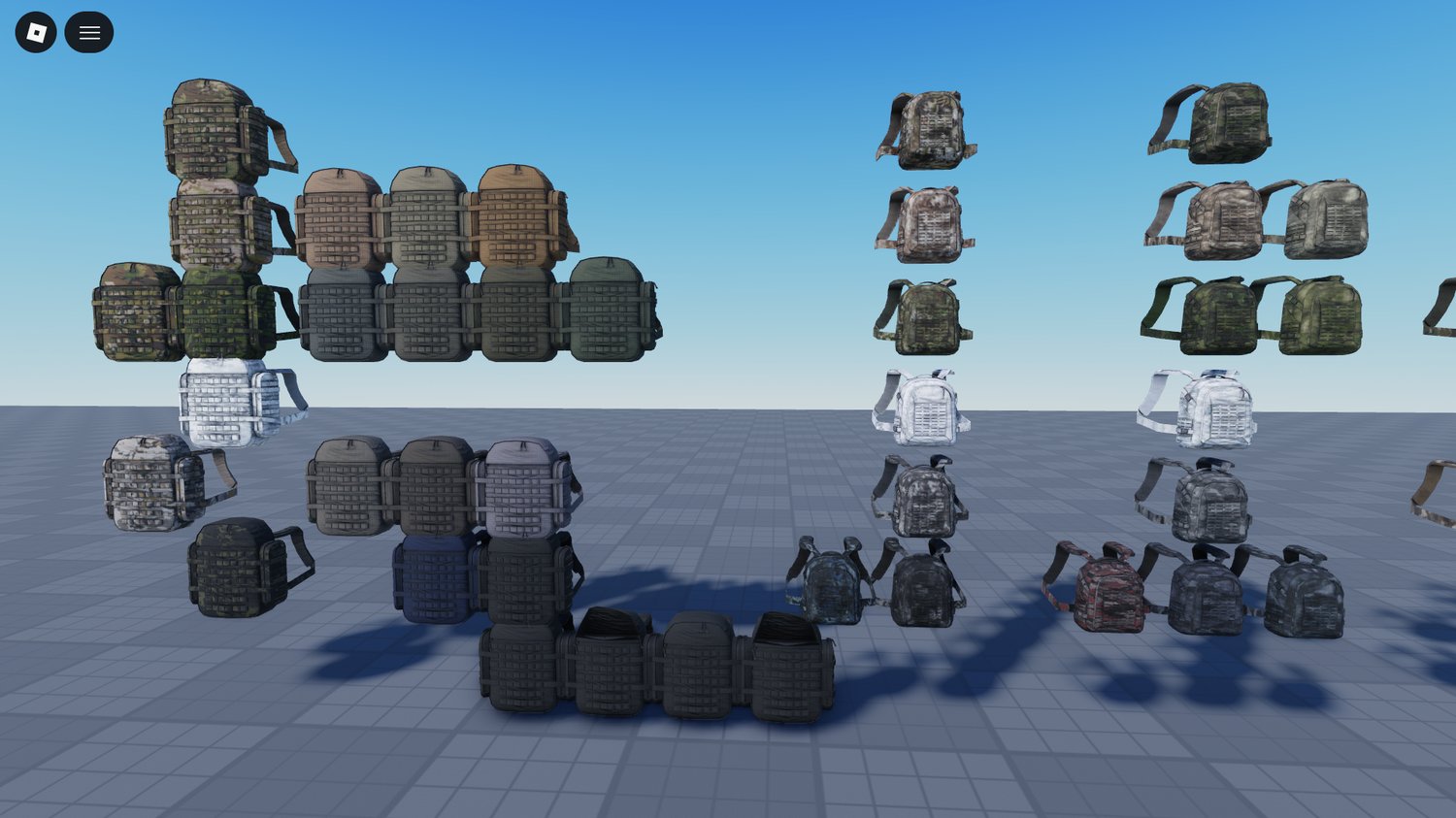 Roblox assault pack accessories