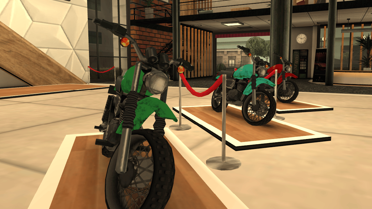 Front view of the Dinka Enduro from GTA VI converted to GTA San Andreas