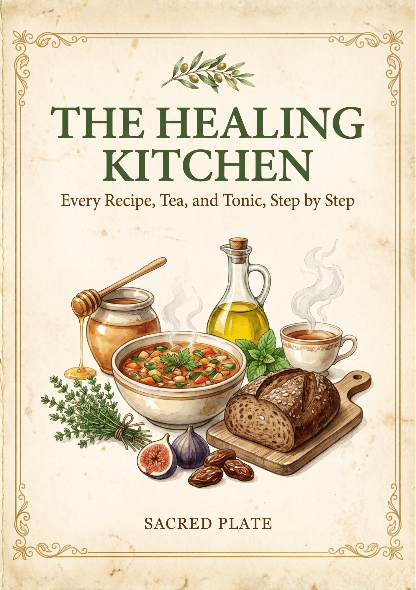 The Healing Kitchen — Every Recipe, Tea, and Tonic, Step by Step book cover