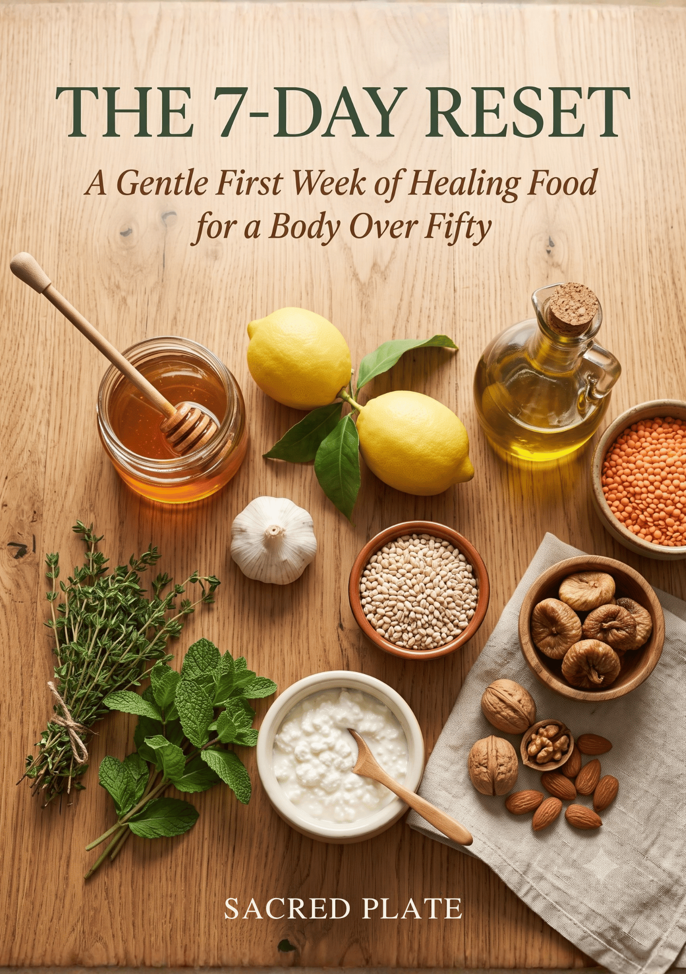 The 7-Day Reset — A Gentle First Week of Healing Food for a Body Over Fifty book cover