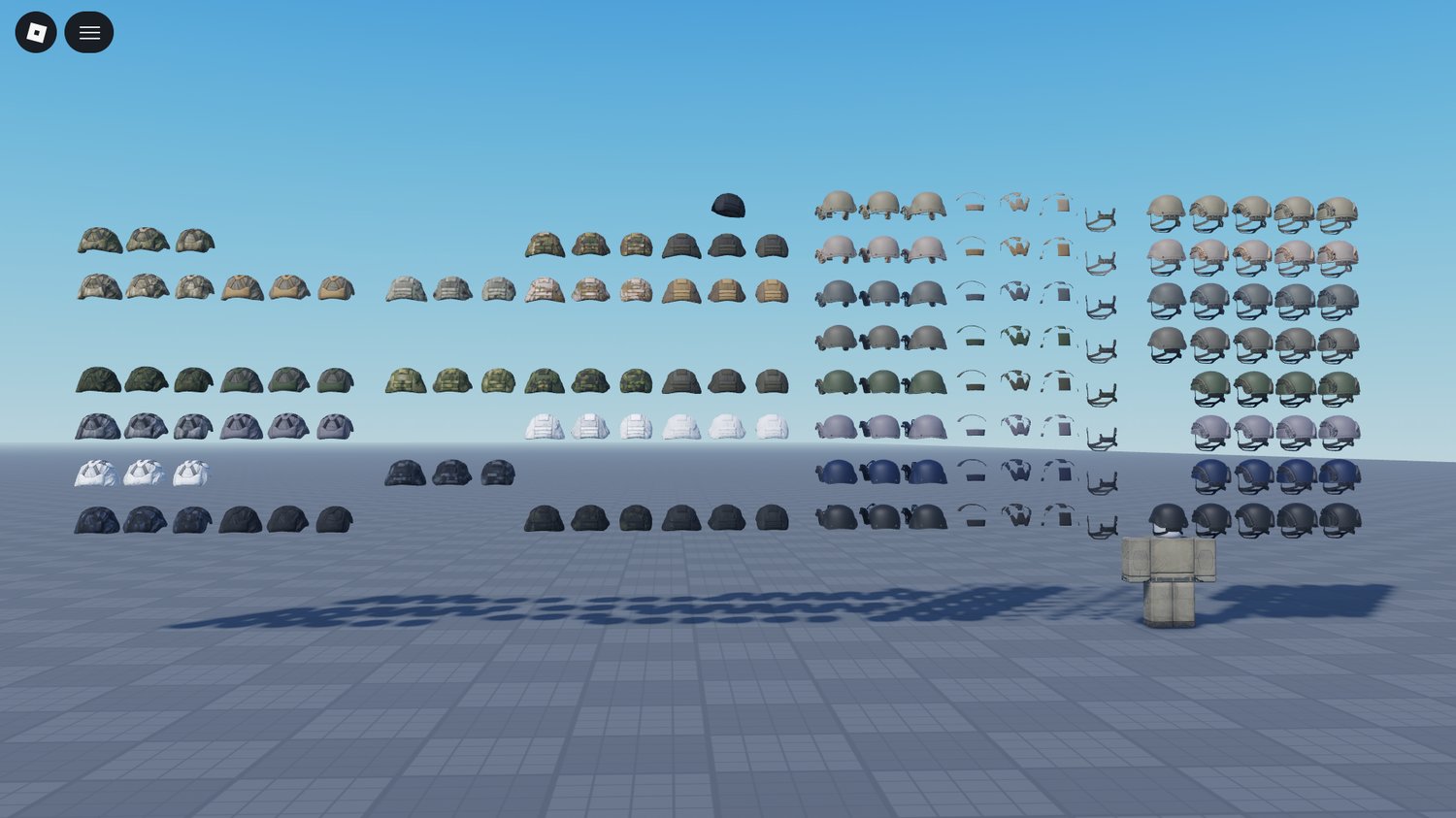 Roblox tactical helmet pack
