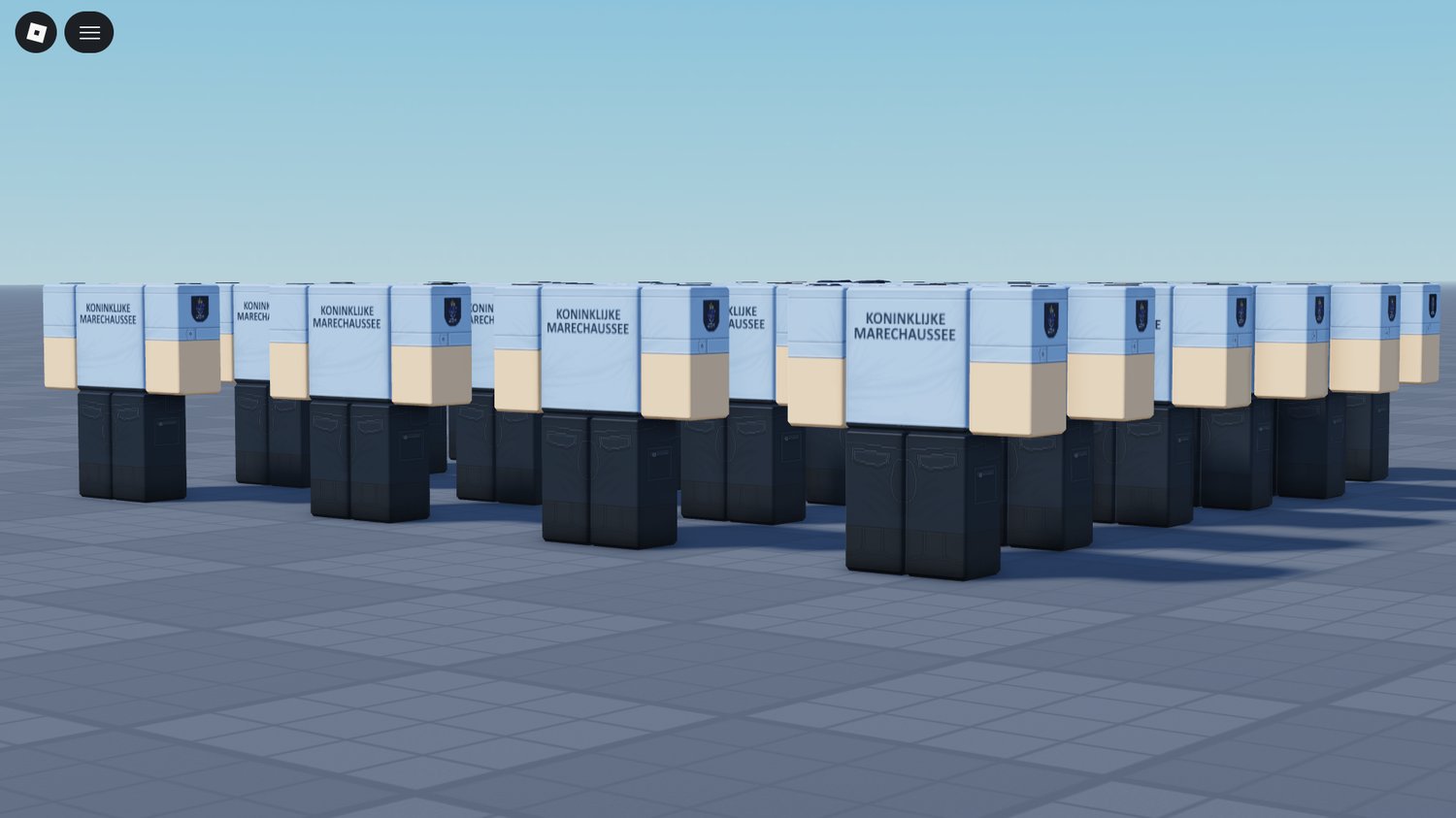 Koninklijke Marechaussee Roblox uniform