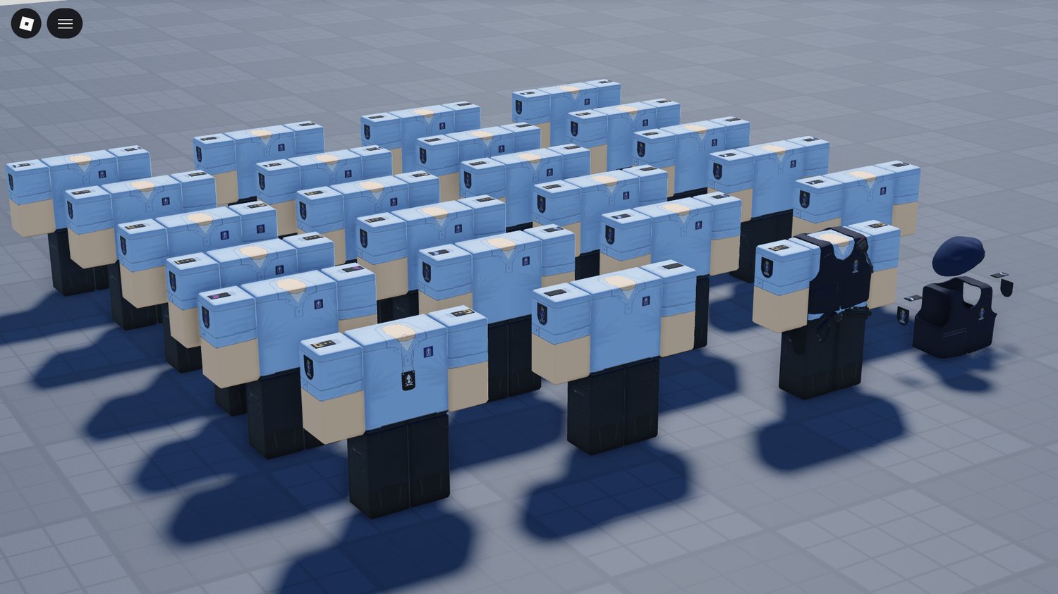 Roblox Dutch police uniforms