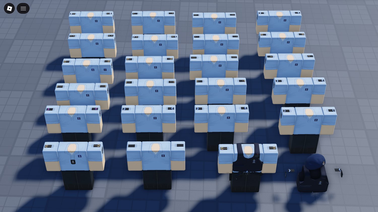 Dutch military police uniform Roblox