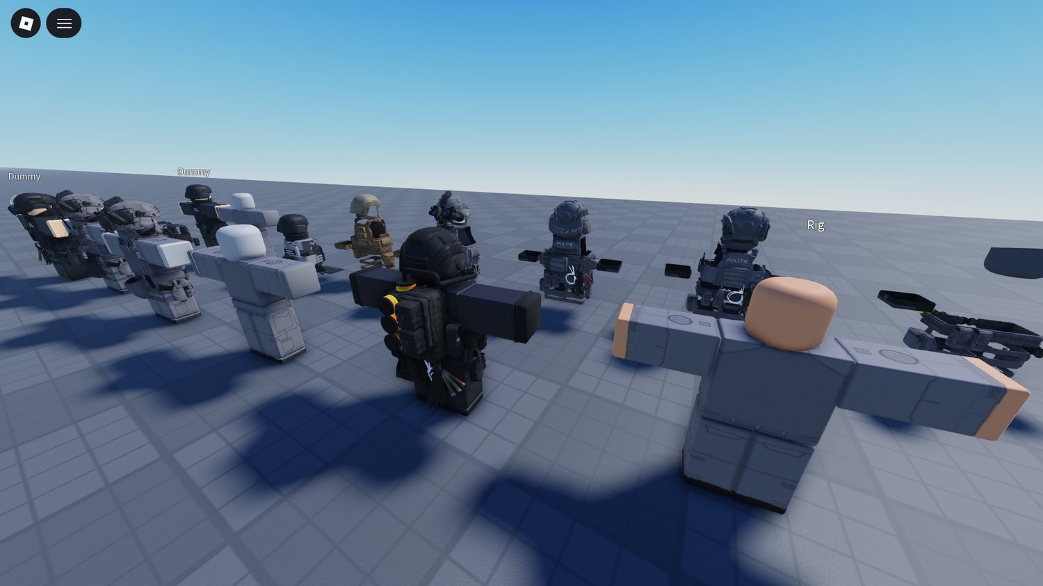 Dutch police tactical gear Roblox