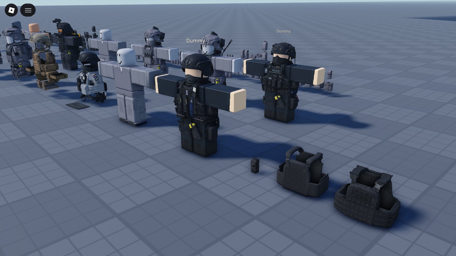Roblox police equipment pack