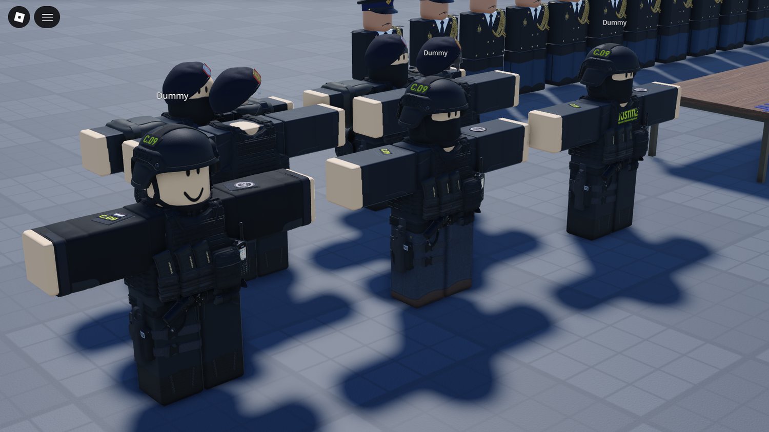 Roblox military police uniform