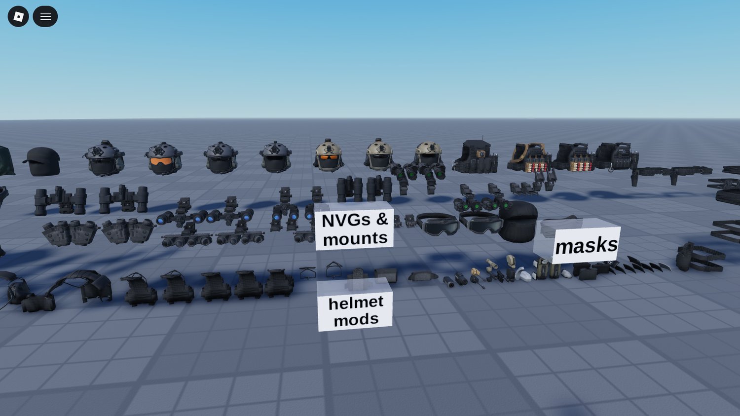 Roblox plate carrier pack